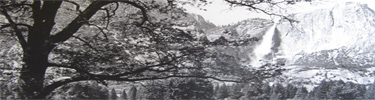 Yosemite Falls in Yosemite National Park.